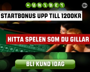 Unibet casino bonus